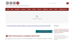 Desktop Screenshot of cncd.org.ro